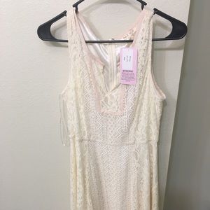 Small ivory lace dress